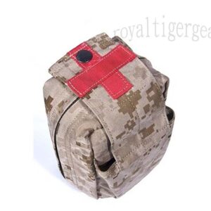 SpeOps Thin Utility First Aid Medical MOLLE Pouch - US Navy Seal AOR1 AOR2 Camo