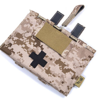 FLYYE LT9022 Medical First Aid Kit MOLLE Pouch - US Navy Seal AOR1 AOR2 Camo