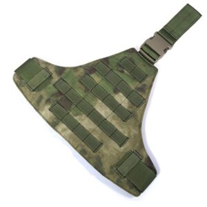 FLYYE MOLLE Triangular Leg Panel - A-TACS FG