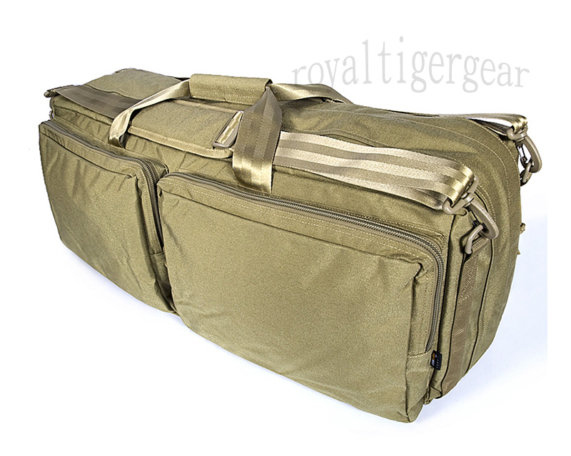 Double Rifle Carry Gear Bag Handle Shoulder Pack - size L