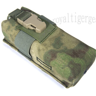 FLYYE PRC 148 MBITR Long Radio MOLLE Pouch - A-TACS AU / A-TACS FG
