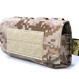 FLYYE Shotgun Ammo Shells MOLLE Pouch - US Navy Seal AOR1 AOR2 Camo