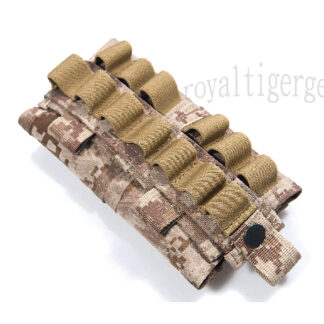 FLYYE RAV Shotgun Ammo Shells MOLLE Pouch - US Navy Seal AOR1 AOR2 Camo