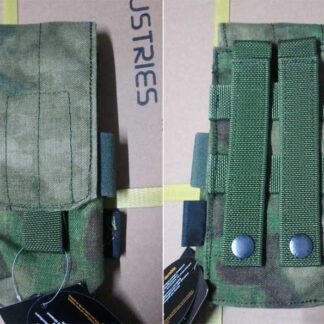 FLYYE MOLLE Single M4/M16 5.56mm Magazine Pouch for 2 Magazine - A-TACS AU / A-TACS FG