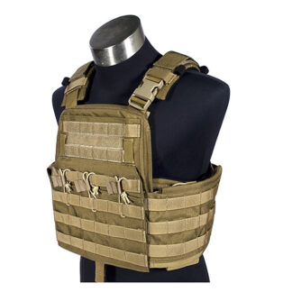 FLYYE CPC Field Compact Plate Carrier Heavy Vest - A-TACS AU / A-TACS FG