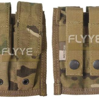 FLYYE Double Pistol Handgun 9mm Magazine MOLLE Pouch - MultiCam®