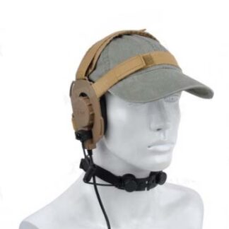 Z-TACTICAL Throat Mic Adapter for Bowman Evo III Z045 - Grey