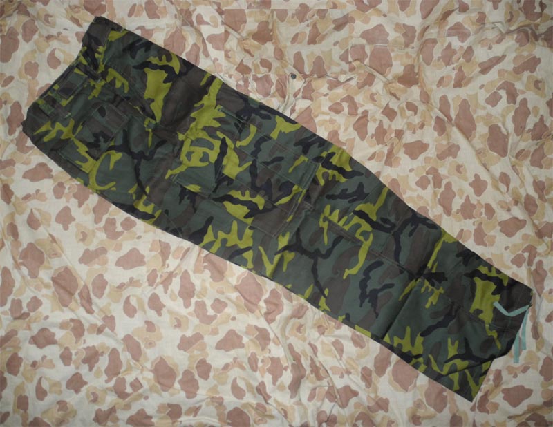 Taiwan ROC Army ERDL Camo Camouflage Pants Bottom
