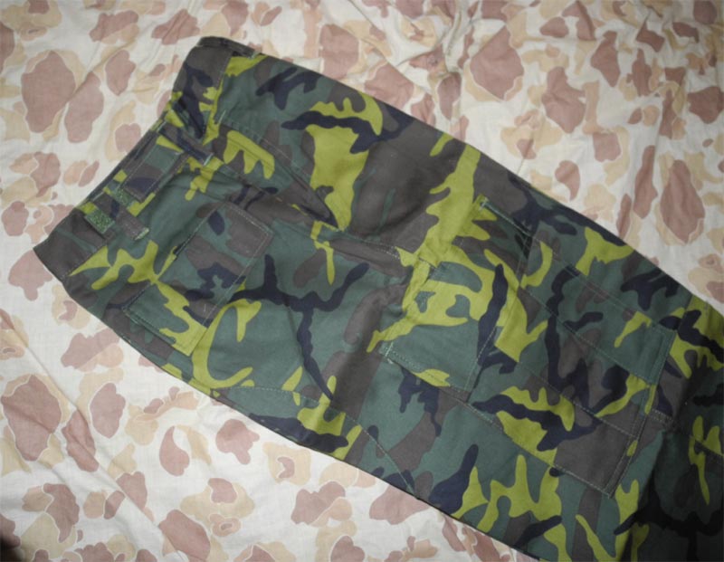 Taiwan ROC Army ERDL Camo Camouflage Pants Bottom - Image 2