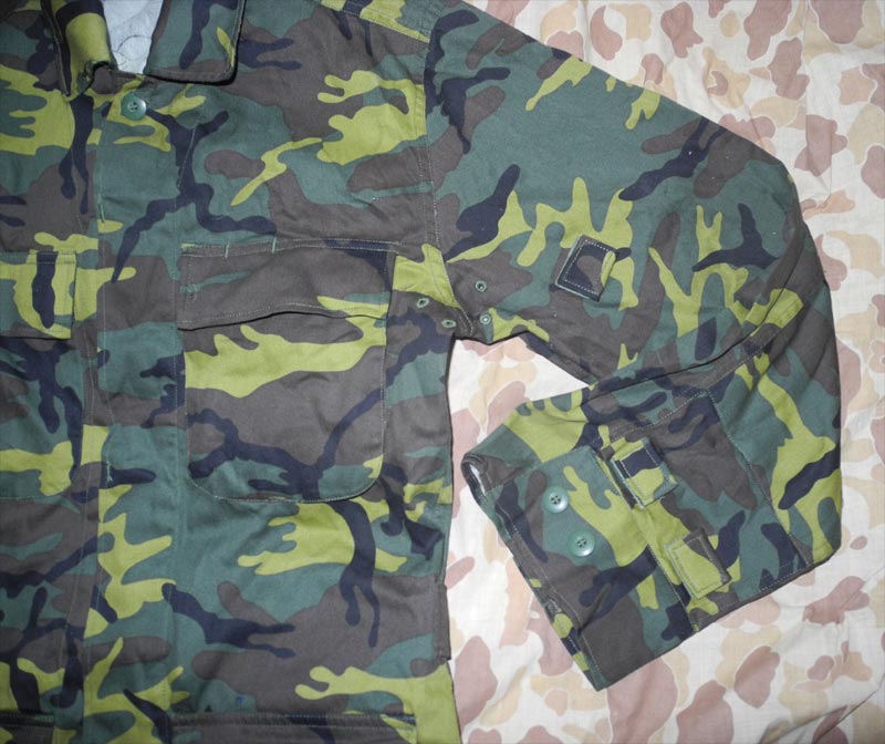 Taiwan ROC Army ERDL Camo Camouflage Shirt Top - Image 2
