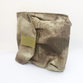 FLYYE Gas Mask Carrier MOLLE Pouch - A-TACS AU / A-TACS FG