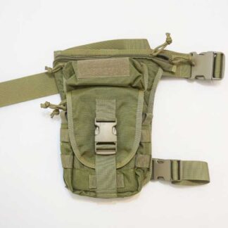 FLYYE Tactical Waist Belt Leg Pouch - A-TACS AU