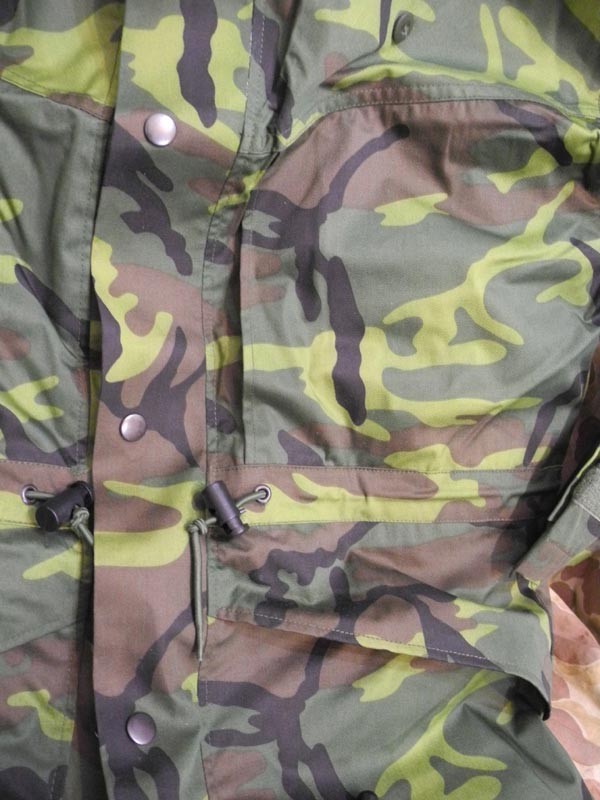Taiwan ROC Republic of China Army ERDL Camo Camouflage Jacket Parka Coat Flur Liner - Image 3