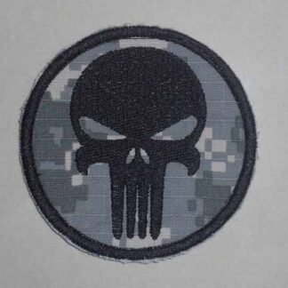 Punisher Embroidery Velcro Patch - ACU UCP