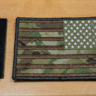 US Flag Patch - Large - Multicam
