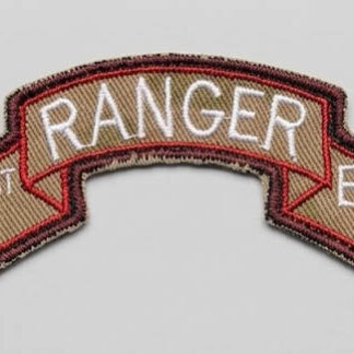 US Army 1st Battalion 75th Ranger Regiment Shoulder Sleeve Embroidery Velcro Patch - Multicam