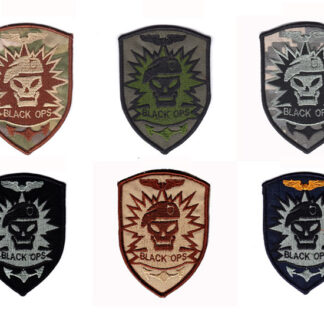 Call of Duty : Black OPS Embroidery Velcro Patch - Tan