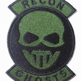 Ghost Recon Embroidery Velcro Patch – Large - OD/Black