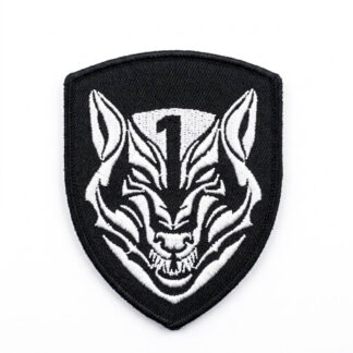 Medal of Honor 2010 Embroidery Patch – Delta Force - Wolfpack - Black/White