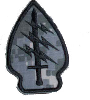 US Special Forces Embroidery Velcro Patch - ACU UCP