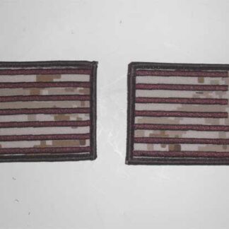 US Flag Embroidery Velcro Patch – MARPAT Desert - Star Right
