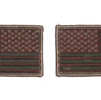 US Flag Embroidery Velcro Patch – Multicam - Star Left