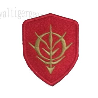 Mobile Suit Gundam Zeon Shield Embroidered Patch