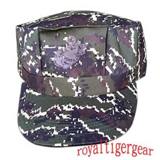 Taiwan ROC Marine Corps ROCMC Digital Tiger Stripe Camo 2017 Cap with Patch - size 59 cm