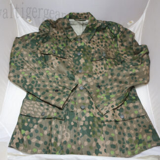WW2 German Erbsenmuster pea-dot Dot 44 Pattern HBT Camo M43 Shirt Tunic Top