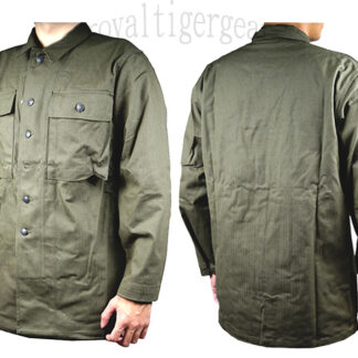 WW2 US Army USGI HBT OD Utility Shir Tunic Top