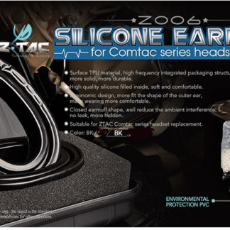 Z-TACTICAL Silicone Spong Earmuff for Peltor Comtac Headset Z006