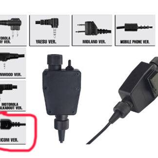 Z-TACTICAL zTEA Push-To-Talk PTT Z116 - 2-Pin ICOM Version