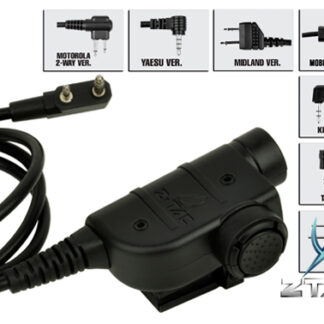 Z-TACTICAL zSilynx Releases Chest PTT Z125 - 2-Pin Midland Version