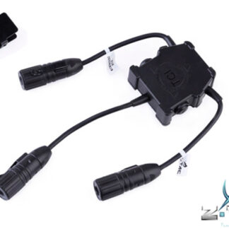Z-TACTICAL R.3 U series dual Push-To-Talk PTT for 2 Kenwood Walkie-Talkie - Z131