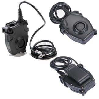 Z-TACTICAL zPeltor Push-To-Talk PTT Z112 - 1-Pin YAESU Version