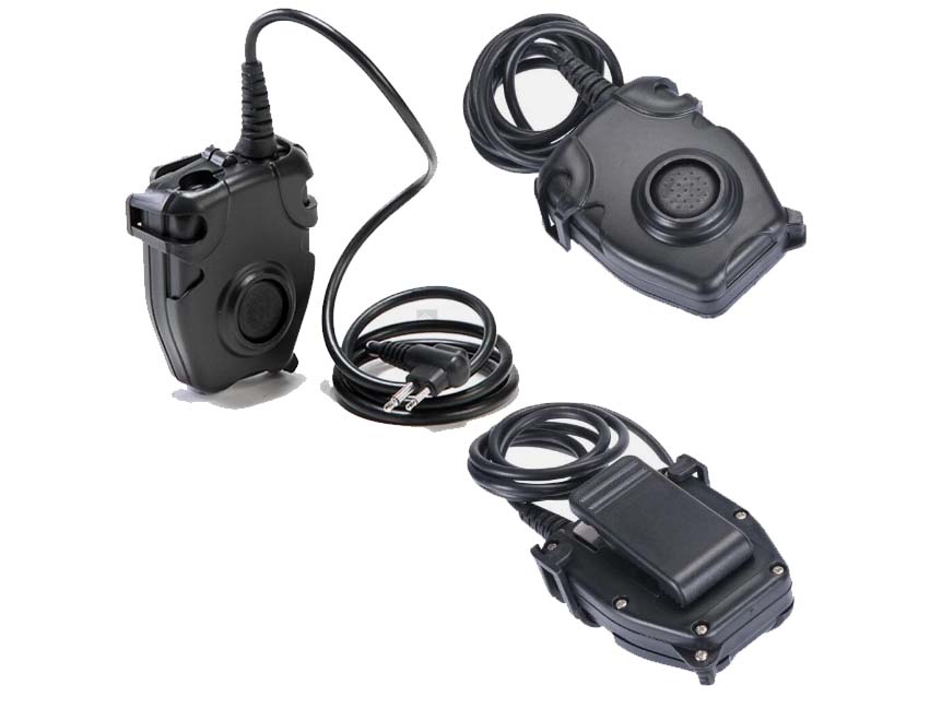 Z-TACTICAL zPeltor Push-To-Talk PTT Z112 - 2-Pin ICOM Version