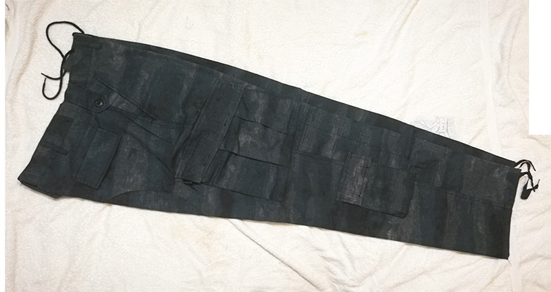 A-TACS Black Ghost Night Law Enforcement Camo Pants Bottom