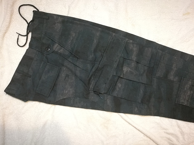 A-TACS Black Ghost Night Law Enforcement Camo Pants Bottom - Image 2