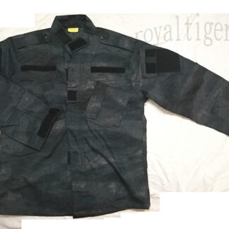 A-TACS Black Ghost Night Law Enforcement Camo Shirt Tunic Top