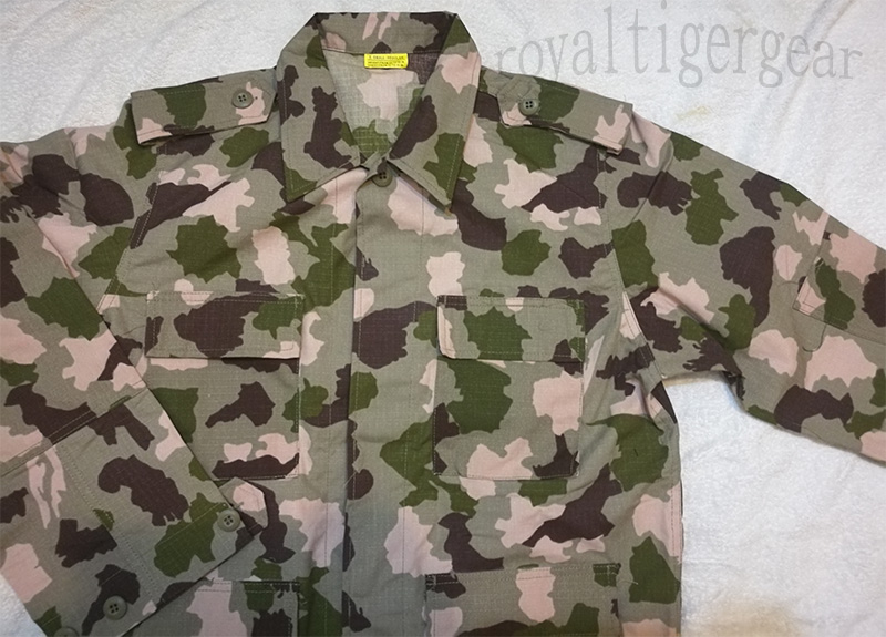Africa Nigeria Army Desert Camo Camouflage Shirt Tunic Top - Image 2