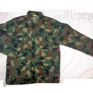 Africa Nigeria Army Woodland Camo Camouflage Shirt Tunic Top