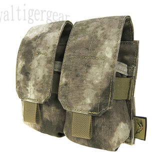 FLYYE M14 SR-25 M110 SCAR-H Double 7.62x51mm 20 Rds Mag MOLLE Pouch - A-TACS AU