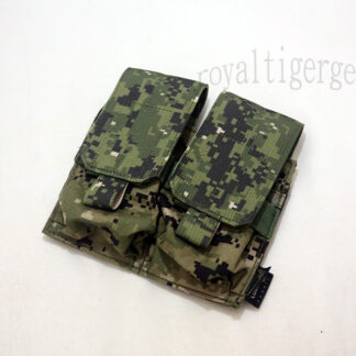 FLYYE M14 SR-25 M110 SCAR-H Double 7.62x51mm 20 Rds Mag MOLLE Pouch - US Navy Seal AOR2 Camo