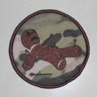VooDoo Doll Embroidery Velcro Patch - A-TACS FG