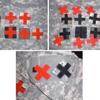 Medic Red Cross ParaMedic Embroidery Velcro Patch - Large - ver. Removable - MARPAT Desert Digital Camo