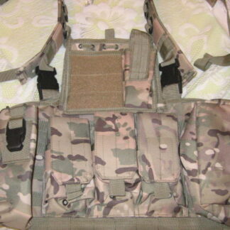 Tactical Chest Rig with pouches - Multicam MC