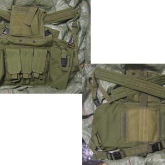 Tactical Chest Rig with pouches - OD