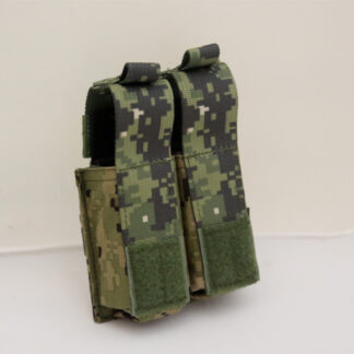 FLYYE Double 9mm Pistol Mag. MOLLE Pouch Ver.HP - US Navy Seal AOR1 AOR2 Camo