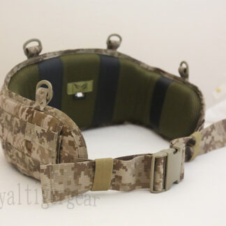 FLYYE BLS MOLLE Tactical Gear Belt Gen.2 Bravo with Suspender D-Ring - US Navy Seal AOR1 AOR2 Camo