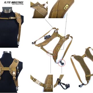 FLYYE Dual Camera Straps w/ ARC D-ring